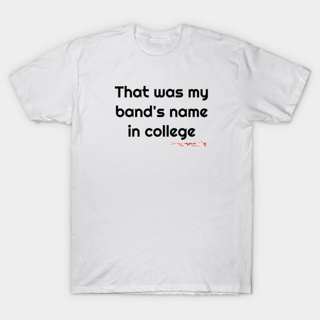 Baconsale Band Name T-Shirt by baconsale